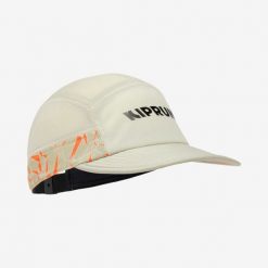 Czapka z daszkiem do biegania Kiprun 5 paneli Replika. Brązowe czapki męskie KIPRUN, bez wzorów, z materiału. Za 49.99 zł.