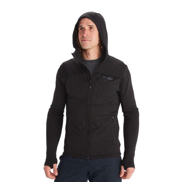 Bluza trekkingowa męska Marmot Preon. Czarne bluzy bez kaptura męskie Marmot, m. Za 299.99 zł.