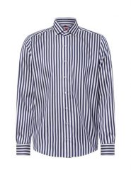 Finshley & Harding koszula biznesowa - non-iron Mężczyźni Slim Fit Bawełna niebieski, 37. Niebieskie koszule męskie Finshley & Harding, m, bez wzorów, z bawełny, bez kołnierzyka, bez ramiączek. Za 229.95 zł.