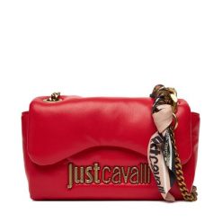 Torebka Just Cavalli. Czerwone torebki klasyczne damskie Just Cavalli, bez wzorów, bez dodatków. Za 609.99 zł.
