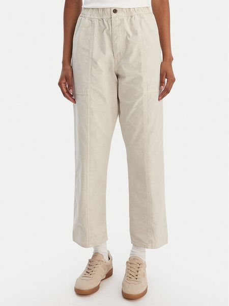 Quiksilver Spodnie materiałowe Triple Crown EQWNP03060 Beżowy Regular Fit. Brązowe spodnie materiałowe damskie Quiksilver, bez wzorów, z bawełny. Za 192.99 zł.