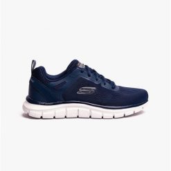 Buty Skechers Męskie Niebieskie Sneakersy. Niebieskie buty sportowe na co dzień męskie Skechers, z materiału, bez zapięcia. Za 209.00 zł.