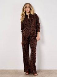 Apricot Koszula w kolorze jasnobrązowym rozmiar: L. Brązowe koszule damskie Apricot, l, bez wzorów, bez kołnierzyka, bez ramiączek. Za 84.21 zł.