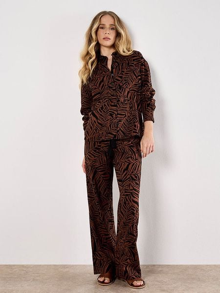 Apricot Koszula w kolorze jasnobrązowym rozmiar: L. Brązowe koszule damskie Apricot, l, bez wzorów, bez kołnierzyka, bez ramiączek. Za 88.43 zł.