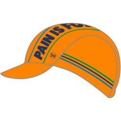 Czapka z daszkiem rowerowa dla dorosłych Buff Pack bike Cap. Brązowe czapki męskie Buff, bez wzorów, z elastanu. Za 134.90 zł.