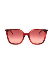 HUGO Damskie okulary przeciwsłoneczne w kolorze srebrno-czerwonym rozmiar: 52. Czerwone okulary przeciwsłoneczne damskie Hugo. Za 277.36 zł.
