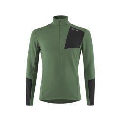 Sweter z wełny merino Löffler Tech. Zielone swetry męskie LOFFLER, na zimę, l, bez wzorów, z dzianiny, bez kołnierzyka. Za 437.85 zł.