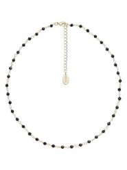 U.S. Polo Assn. Pozłacany naszyjnik z agatami - dł. 36,5 cm rozmiar: onesize. Czarne naszyjniki damskie U.S. Polo Assn., metalowe. Za 86.99 zł.