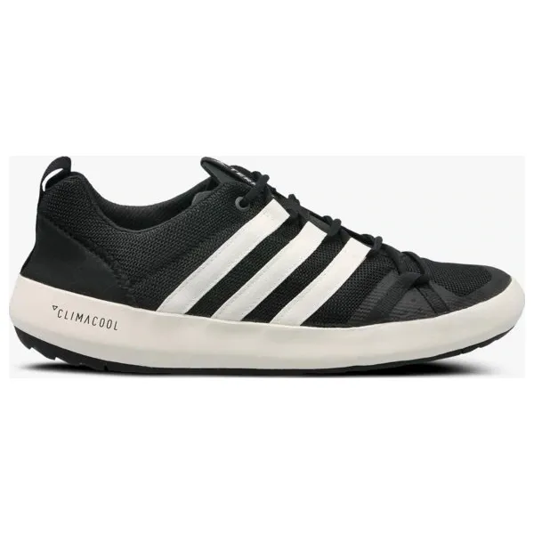 Adidas Terrex Cc Boat buty męskie, czarny, rozmiar 44. Czarne buty trekkingowe męskie Adidas, na lato, z gumy, bez zapięcia, outdoorowe, adidas terrex, climacool (adidas). W wyprzedaży za 212.49 zł.