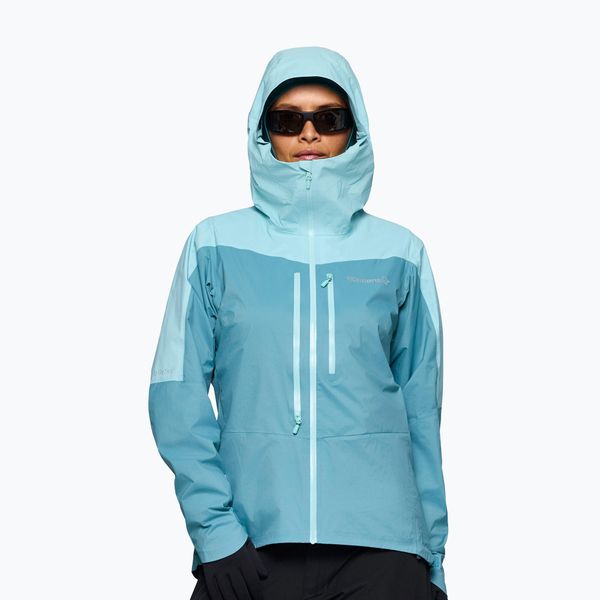 Kurtka przeciwdeszczowa damska NORRONA Falketind Dri1. Niebieskie kurtki damskie NORRONA, l, bez wzorów, z materiału, bez kaptura. Za 1,214.99 zł.