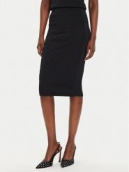 PINKO Spódnica ołówkowa Gonna 103973 A21T Czarny Slim Fit. Czarne spódniczki damskie Pinko, xs, bez wzorów, z syntetyku, ołówkowe. Za 489.99 zł.