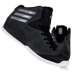 Buty Unisex sportowe do koszykówki ADIDAS NXT LVL SPD IV K. Czarne buty sportowe na co dzień damskie Adidas, bez wzorów, do koszykówki. W wyprzedaży za 119.00 zł.