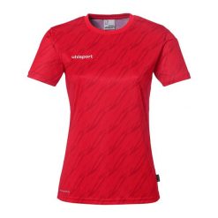 Koszulka damska Uhlsport Progressive 28. Białe bluzki damskie UHLSPORT, bez wzorów, bez kołnierzyka. Za 149.50 zł.