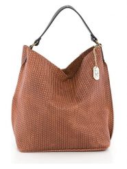 Anna Morellini Skórzana torebka "Sebastiana" w kolorze brązowym - 38 x 36 x 14 cm rozmiar: onesize. Brązowe torebki klasyczne damskie Anna Morellini, bez wzorów, z materiału, bez dodatków. Za 270.39 zł.