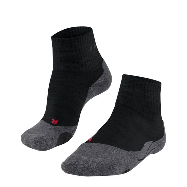 Krótkie skarpety damskie Falke TK2 Explore. Czarne skarpetki damskie Falke, bez wzorów, z elastanu. Za 151.00 zł.