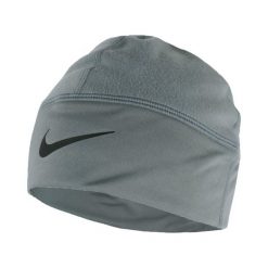 Czapka Nike Therma-FIT Fleece Beanie szara. Szare czapki męskie Nike, z polaru. Za 135.99 zł.