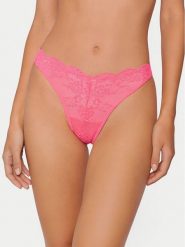 Guess Stringi O4YE01 PZ01C Różowy. Czerwone stringi damskie Guess, xl, z aplikacjami, z syntetyku. Za 119.99 zł.