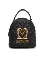 LOVE MOSCHINO Plecak JC4304PP1NK1200A Czarny. Czarne plecaki damskie Love Moschino, bez wzorów, ze skóry. Za 909.99 zł.