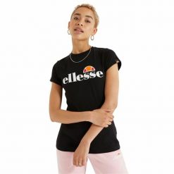 Koszulka z krótkim rękawem Damska Ellesse Hayes Czarny. Czarne t-shirty damskie Ellesse, xs, bez wzorów, z elastanu, bez kołnierzyka. Za 133.95 zł.