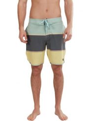 Spodenki plażowe męskie FUNDANGO Neal Boardshort. Szare kąpielówki męskie Fundango, m, bez wzorów, z materiału, żeglarskie. Za 299.00 zł.