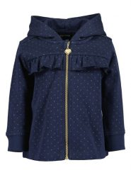 Blue Seven Bluza w kolorze granatowym rozmiar: 68. Niebieskie bluzy i bluzki niemowlęce Blue Seven, bez wzorów, z bawełny, bez ramiączek, bez kaptura. Za 52.92 zł.