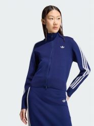 Adidas Kardigan Firebird KW2588 Granatowy Regular Fit. Niebieskie kardigany damskie Adidas, l, bez wzorów, z syntetyku. Za 369.99 zł.