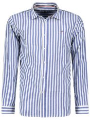 Geographical Norway Koszula "Zevian" - Regular fit - w kolorze niebieskim rozmiar: S. Niebieskie koszule męskie Geographical Norway, s, bez wzorów, z bawełny, bez kołnierzyka, bez ramiączek. Za 56.93 zł.