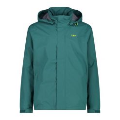 Kurtka wodoodporna CMP. Niebieskie kurtki męskie CMP, bez wzorów, sportowe, bez kaptura. Za 323.50 zł.