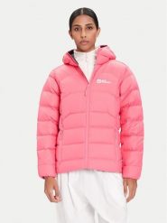 Jack Wolfskin Kurtka puchowa Ather Down A60330 Różowy Regular Fit. Czerwone kurtki damskie Jack Wolfskin, l, bez wzorów, z puchu, bez kaptura. Za 809.99 zł.