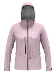 Salewa Kurtka narciarska "Sella 3L" w kolorze jasnoróżowym rozmiar: 40. Różowe kurtki narciarskie i snowboardowe damskie Salewa, l, bez wzorów, z materiału, bez kaptura, narciarskie. Za 848.50 zł.