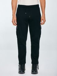 BIG STAR Spodnie dresowe w kolorze czarnym rozmiar: S. Czarne spodnie dresowe męskie Big Star, bez wzorów, z dresówki. Za 102.99 zł.