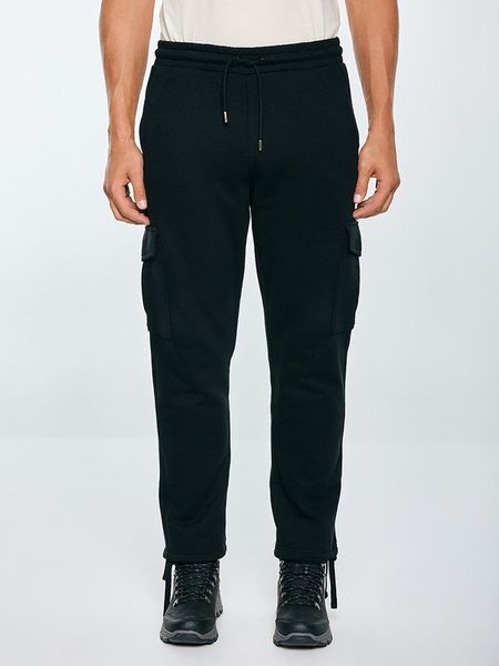 BIG STAR Spodnie dresowe w kolorze czarnym rozmiar: S. Czarne spodnie dresowe męskie Big Star, bez wzorów, z dresówki. Za 102.99 zł.