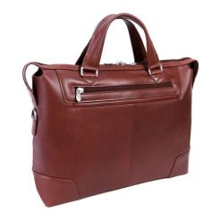 Skórzana męska torba na laptopa MCKLEIN Arcadia 88764 brązowa. Brązowe torby na laptopa damskie MCKLEIN, bez wzorów, ze skóry. Za 799.99 zł.