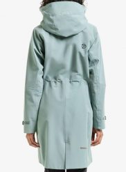 Parka przeciwdeszczowa damska Didriksons Ilma Parka 8. Niebieskie kurtki przeciwdeszczowe damskie Didriksons, l, bez wzorów, z materiału. Za 951.49 zł.