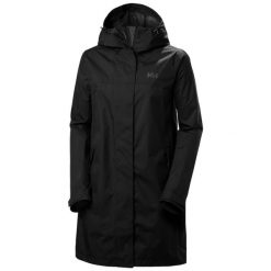 Damska kurtka wodoodporna Helly Hansen Vancouver. Czarne kurtki damskie Helly Hansen, bez kaptura. Za 629.50 zł.