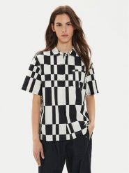 Converse Koszula W Festival Aop Shirt 10026817-A01 Czarny Regular Fit. Czarne koszule damskie Converse, m, bez wzorów, z bawełny, bez kołnierzyka, bez ramiączek. Za 189.99 zł.
