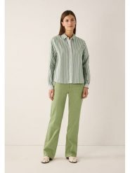 More & More Koszula w kolorze zielono-białym rozmiar: 46. Zielone koszule damskie MORE & MORE, bez wzorów, bez kołnierzyka, bez ramiączek. Za 144.58 zł.