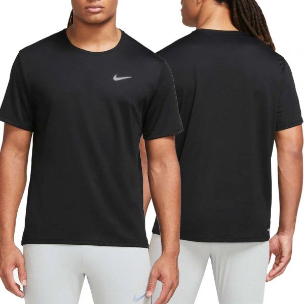 T-shirt męski treningowy Nike Dri-FIT UV DV9315-010. Czarne t-shirty męskie Nike, m, bez wzorów, bez kołnierzyka. Za 79.00 zł.