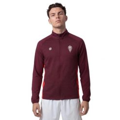 Męska rozpinana bluza piłkarska Siroko RSG Prematch Fullzip Player M. Czerwone bluzy bez kaptura męskie SIROKO, m, z materiału. Za 279.00 zł.