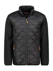 Canadian Peak Kurtka polarowa "Tahitoeak" w kolorze czarnym rozmiar: XL. Czarne kurtki męskie Canadian Peak, xl, z aplikacjami, z materiału, bez kaptura. Za 178.37 zł.