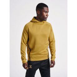 Bluza z kapturem Hummel Cima XK. Brązowe bluzy z kapturem męskie HUMMEL, s. W wyprzedaży za 225.00 zł.