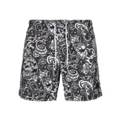Spodenki kąpielowe Urban Classics pattern. Niebieskie kąpielówki męskie Urban Classics, m, bez wzorów. Za 130.65 zł.
