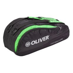 Torba tenisowa unisex Oliver Thermobag Top Pro Black Green. Czarne torebki klasyczne damskie OLIVER, bez wzorów, z materiału, bez dodatków. Za 321.20 zł.