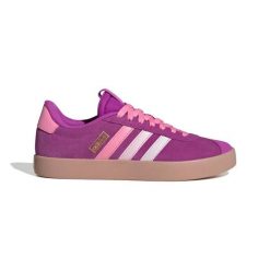 Damskie sznurowane buty sportowe adidas VL Court 3.0. Czerwone buty sportowe na co dzień damskie Adidas, bez wzorów. W wyprzedaży za 281.00 zł.