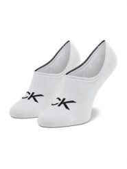 Calvin Klein Stopki 701218773 Biały. Białe skarpetki damskie CALVIN KLEIN, bez wzorów, z materiału. Za 29.99 zł.
