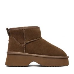 Śniegowce Badura. Brązowe śniegowce damskie Badura. Za 279.99 zł.