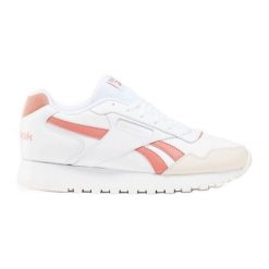 Buty Reebok Glide 100201437 białe. Białe buty sportowe na co dzień damskie bez wzorów, z gumy. Za 411.32 zł.