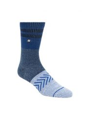 Skechers Skarpety (6 par) w kolorze granatowo-błękitnym rozmiar: 40,5-46. Niebieskie skarpetki męskie Skechers, bez wzorów, ze splotem. Za 73.99 zł.