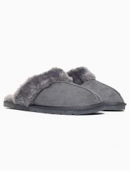 ISLAND BOOT Kapcie "Emefa" w kolorze szarym rozmiar: 42. Szare kapcie damskie Island Boot. Za 130.99 zł.