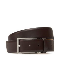 Pasek Męski Calvin Klein. Brązowe paski męskie CALVIN KLEIN, bez wzorów. Za 179.99 zł.